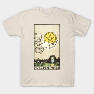 ACE OF PENTACLES T-Shirt